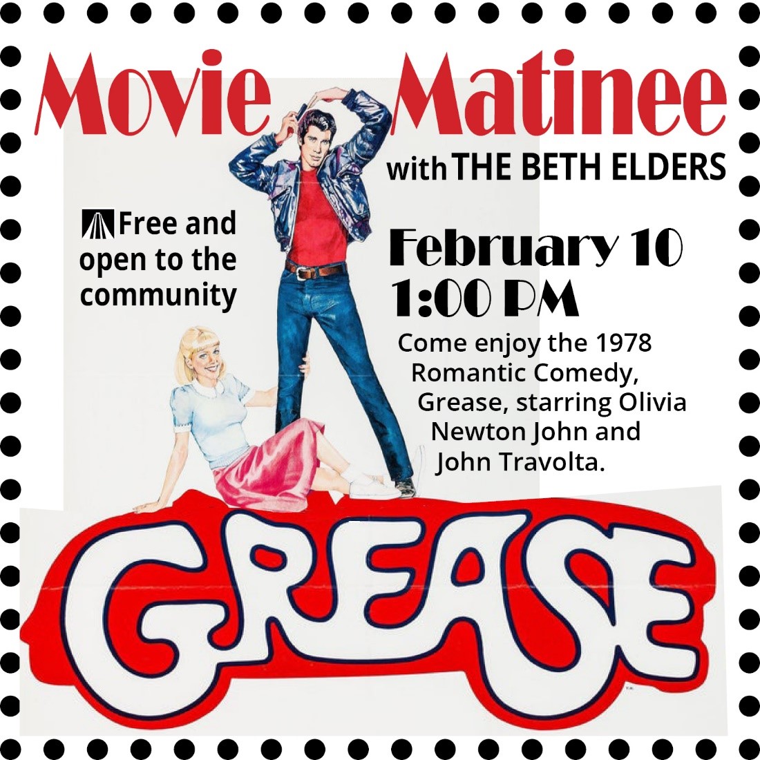 Movie Matinee "Grease"