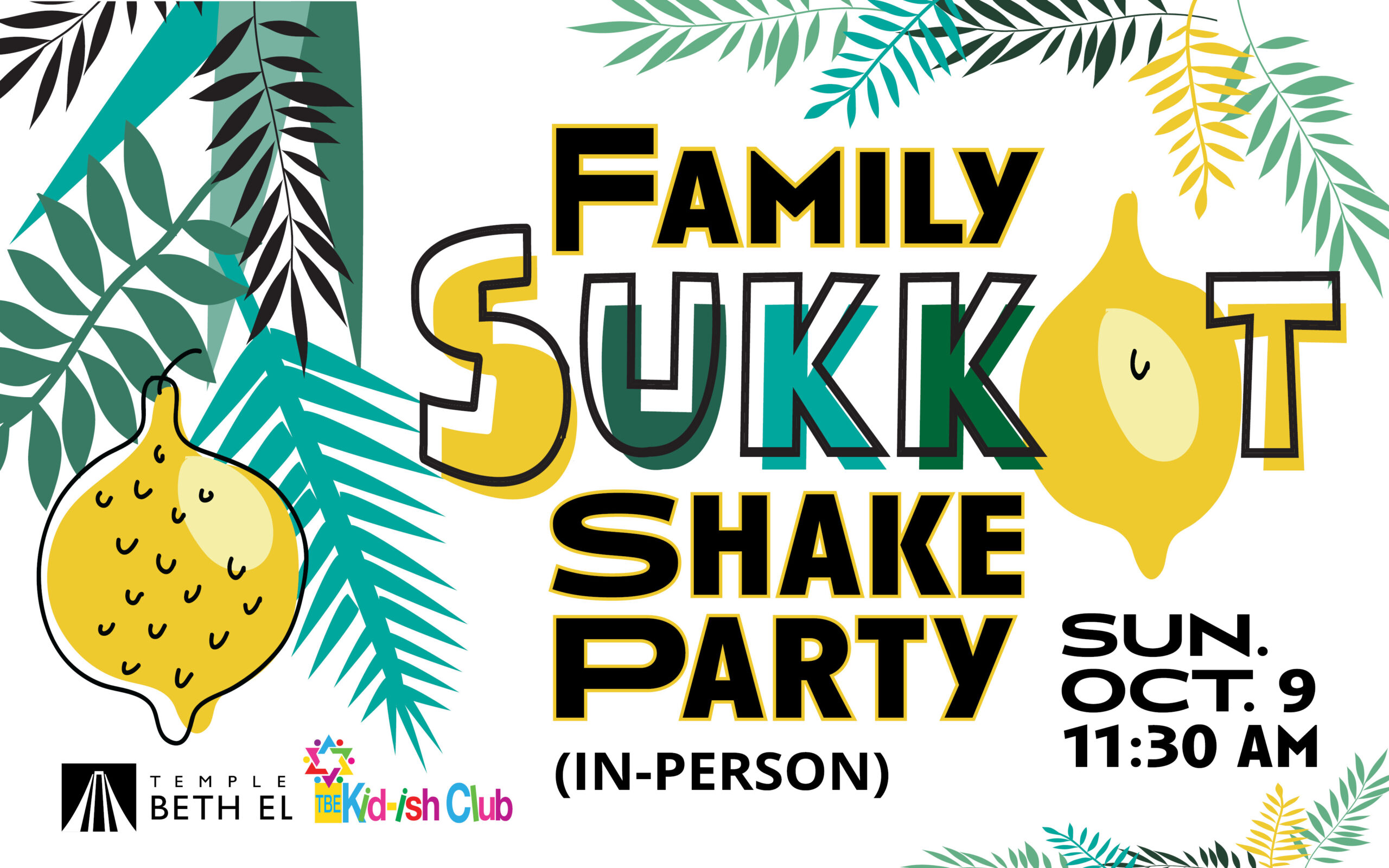 Family Sukkot Shake Party