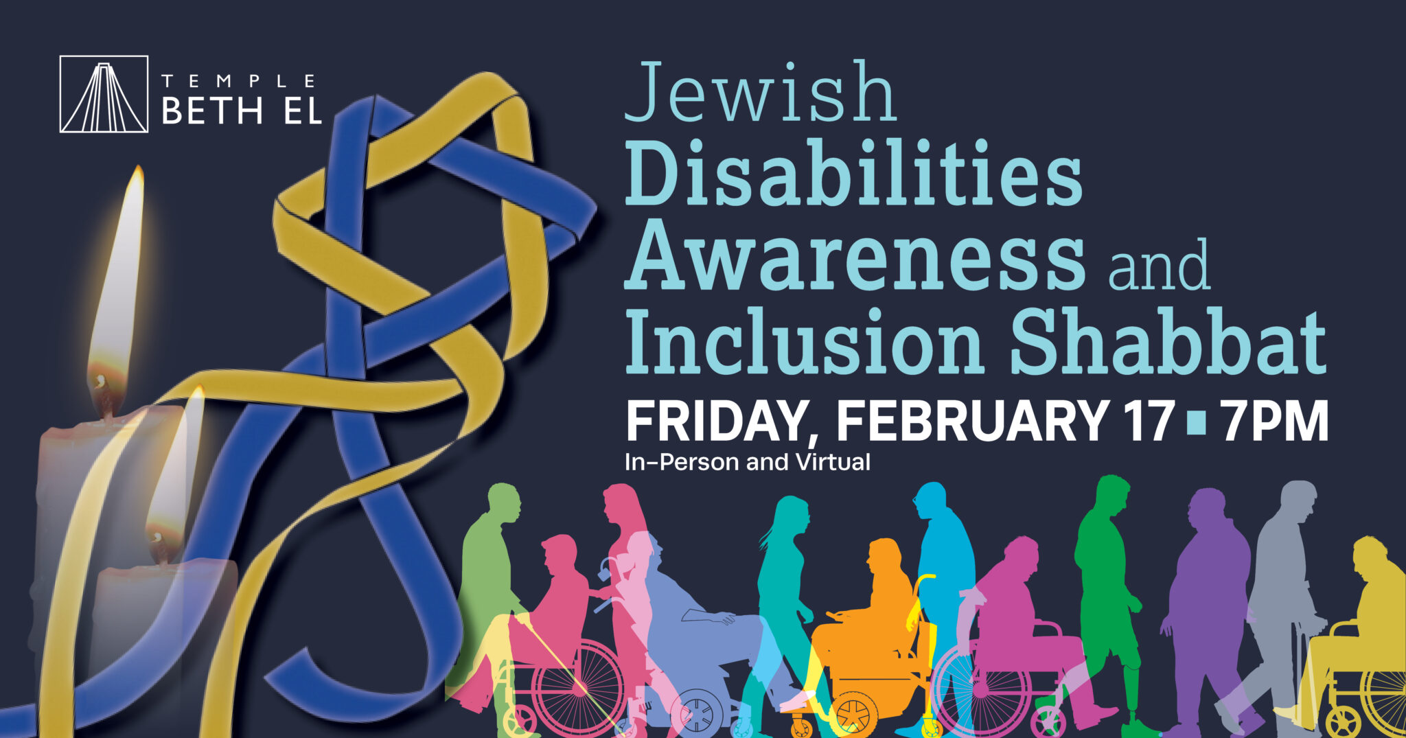 Jewish Disability Inclusion Month Jewish Disabilities Awareness and Inclusion Shabbat | Temple Beth El ...