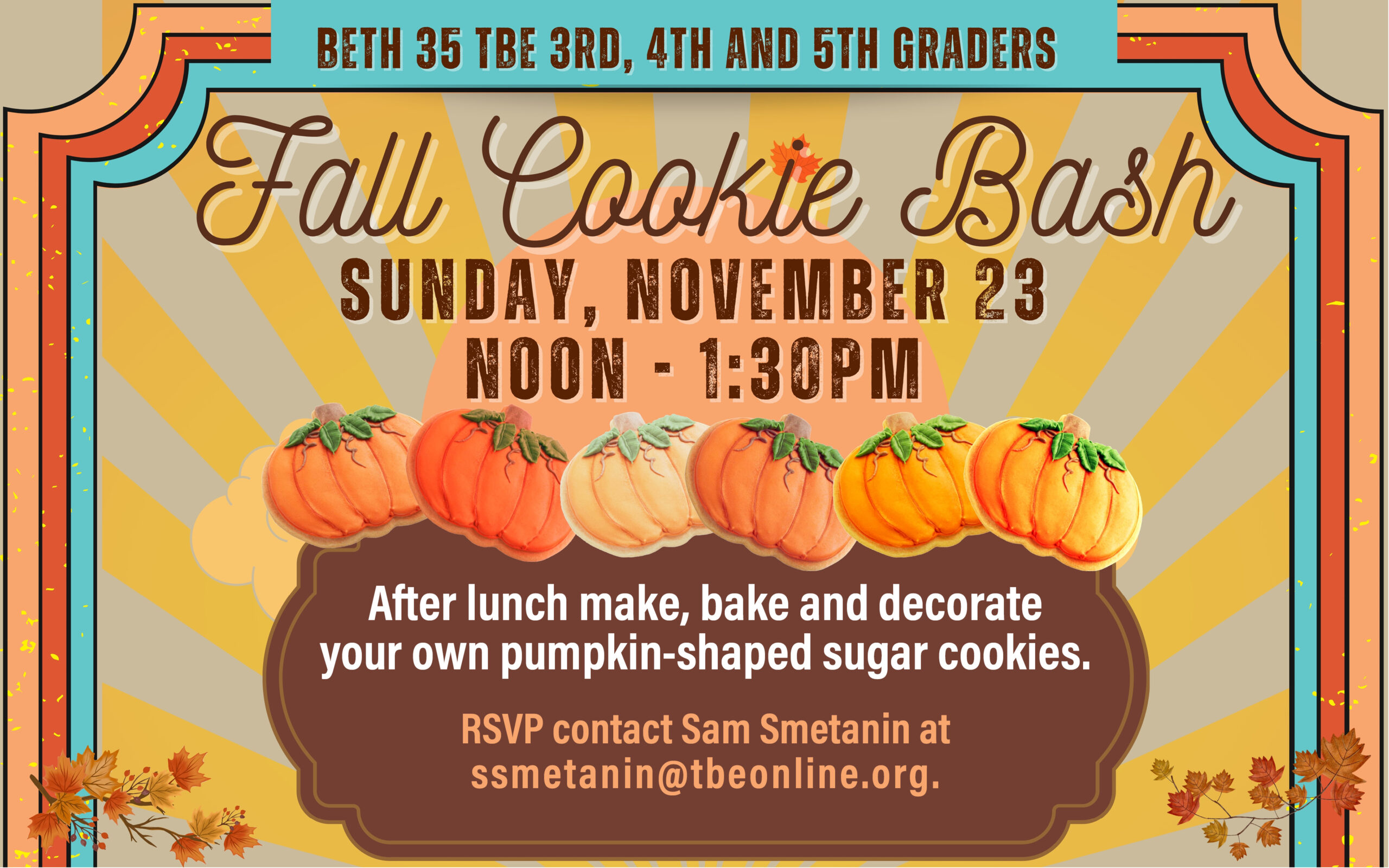 Fall Cookie Bash!