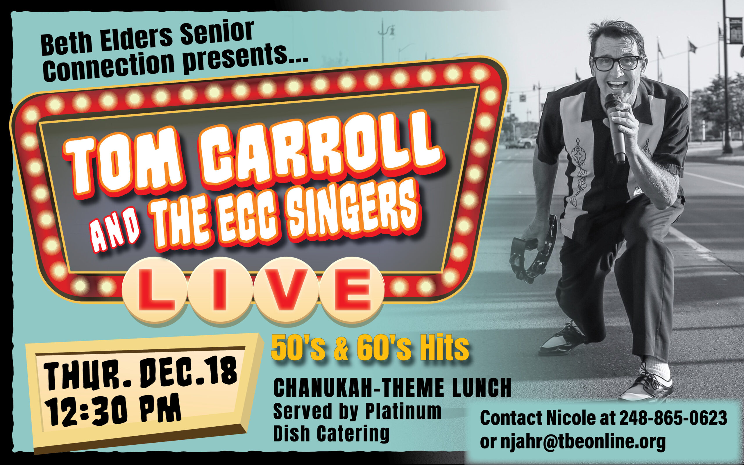 Tom Carroll & The ECC Singers Live